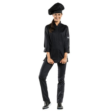 Veste de cuisine femme chaud devant