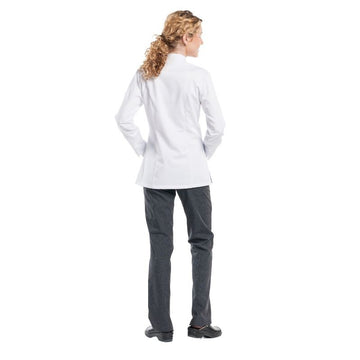 veste de cuisine coupe sport dos chaud devant
