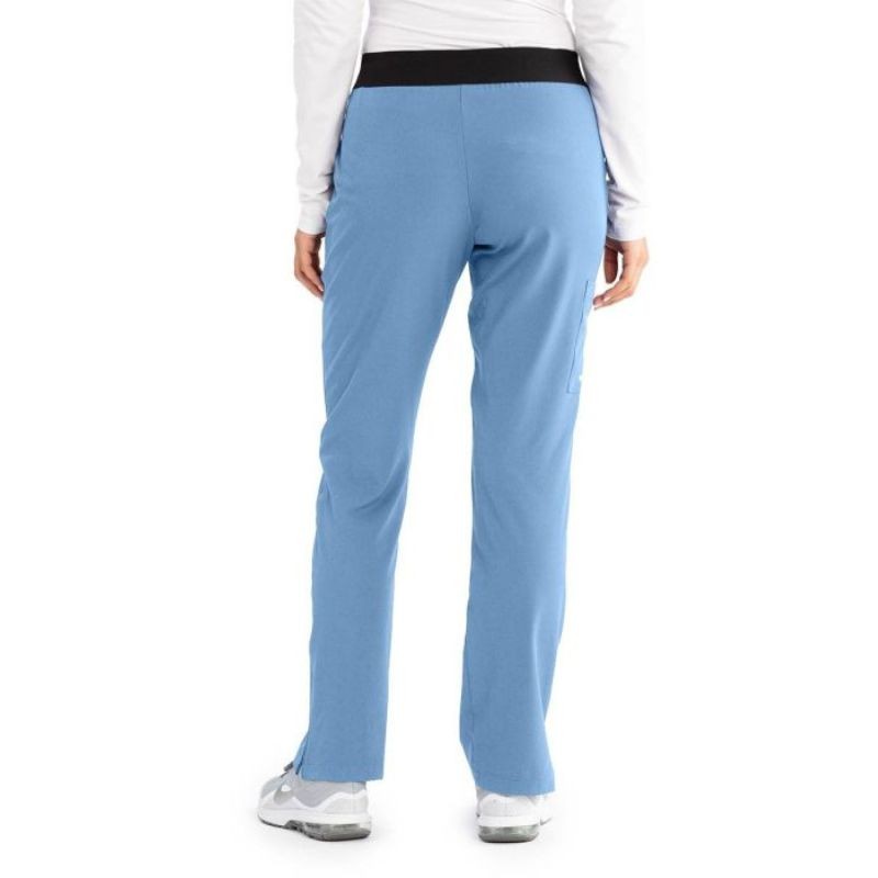 pantalon femme skechers médical bleu ciel