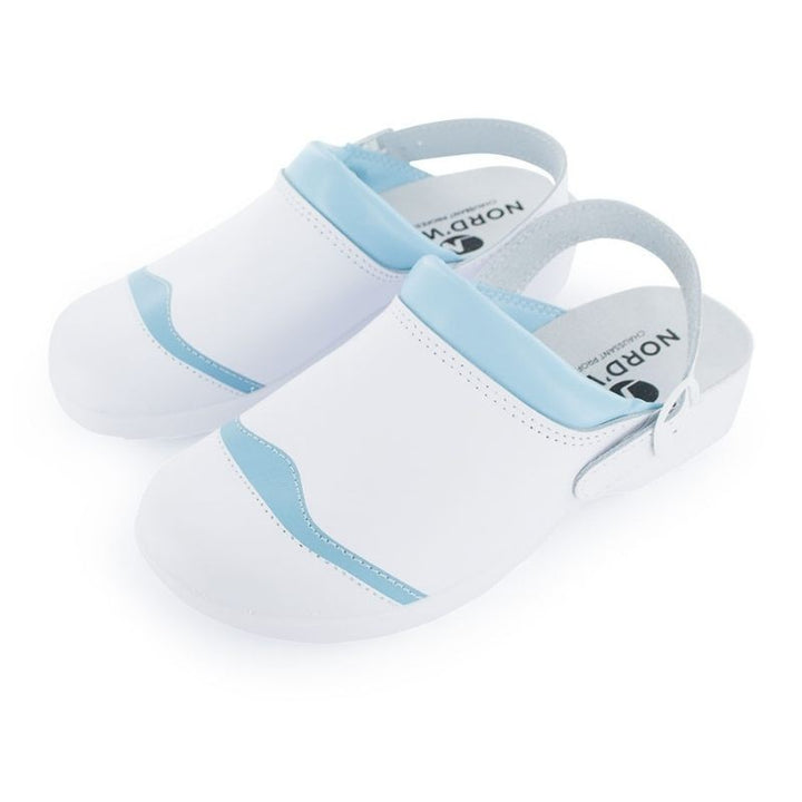 sabot hopital bleu et blanc nordways