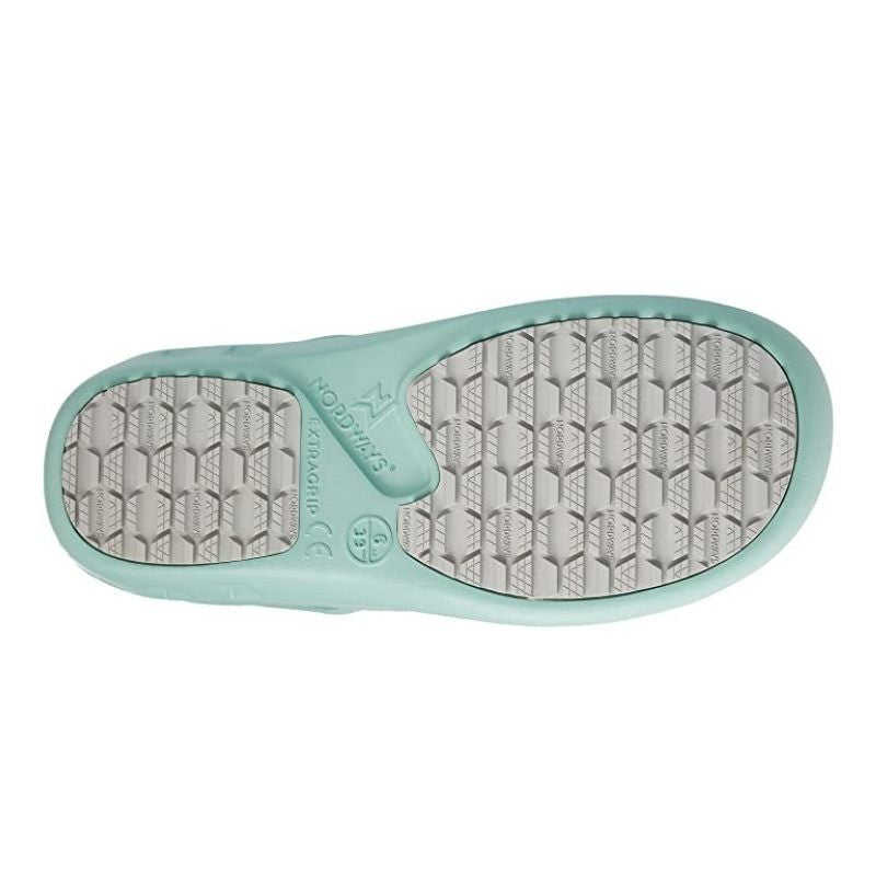 vue de dessous NFLY mixte vert d'eau - NORDWAYS