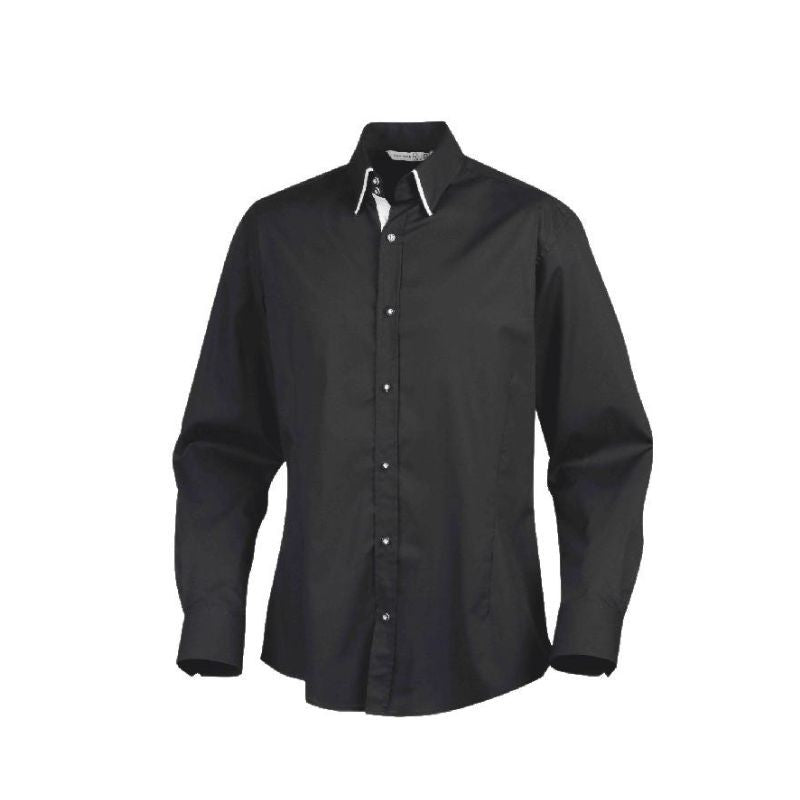 Chemise Style Robur noire et blanche