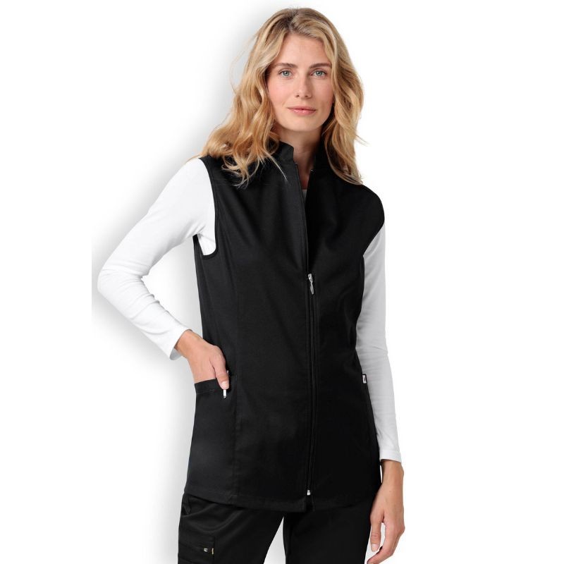 Gilet médical femme noir - CLINIC DRESS