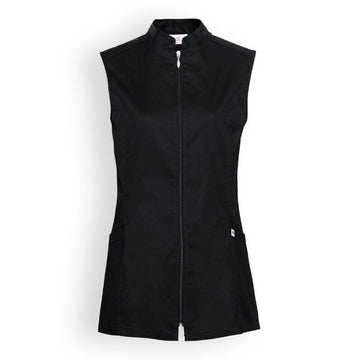 gilet sans manche noir femme