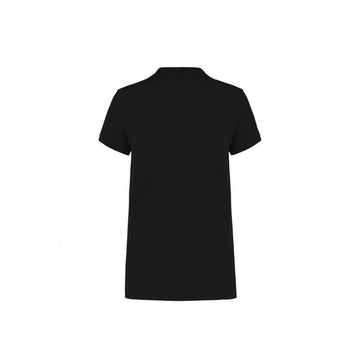 polo femme noir de dos toptex