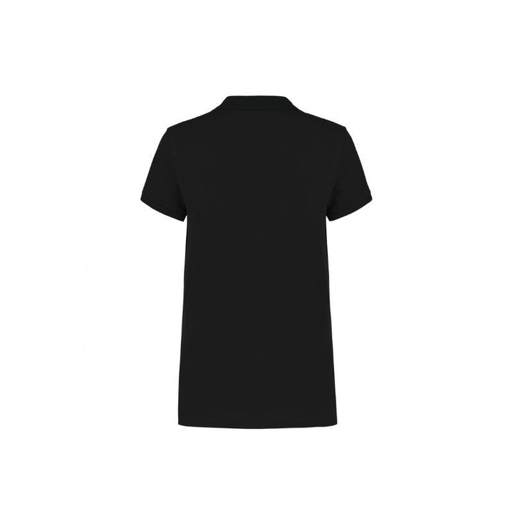 polo femme noir de dos toptex