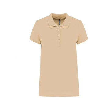 polo de travail femme beige