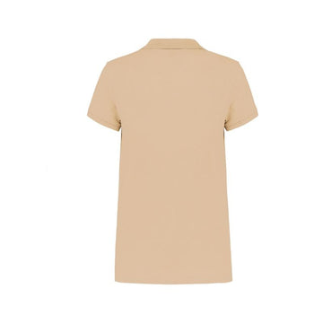 polo de travail femme couleur sable