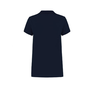 Polo de Travail Femme Manches Courtes Bleu Marine - KARIBAN I Dos