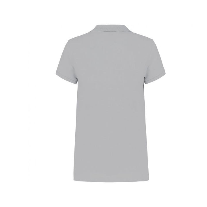 Polo de travail femme gris clair