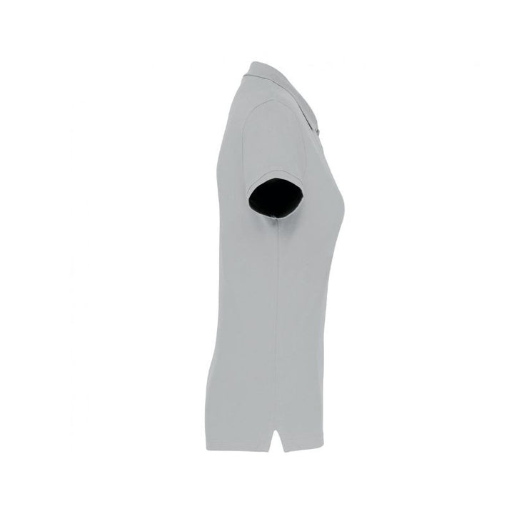 polo en coton femme gris clair toptex