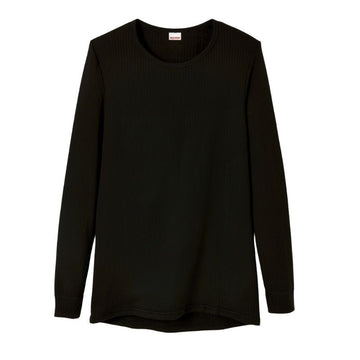 T-shirt noir manches longues, homme, Thermolactyl Damart