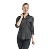 Chemisier de Service Femme Denim Gris Anthracite - CHAUD DEVANT