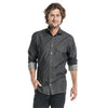 Chemise de Service Homme Denim Anthracite - CHAUD DEVANT
