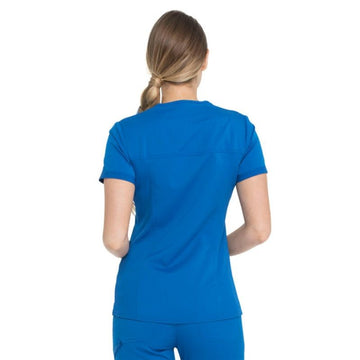 Tenue médicale vue de derrière.