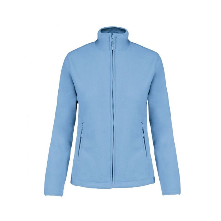 Micro-polaire bleu clair femme pour secteur médical