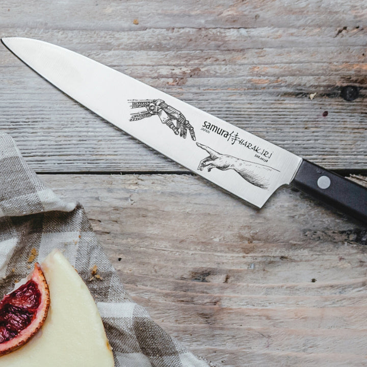 Couteau professionnel japonais long Samura