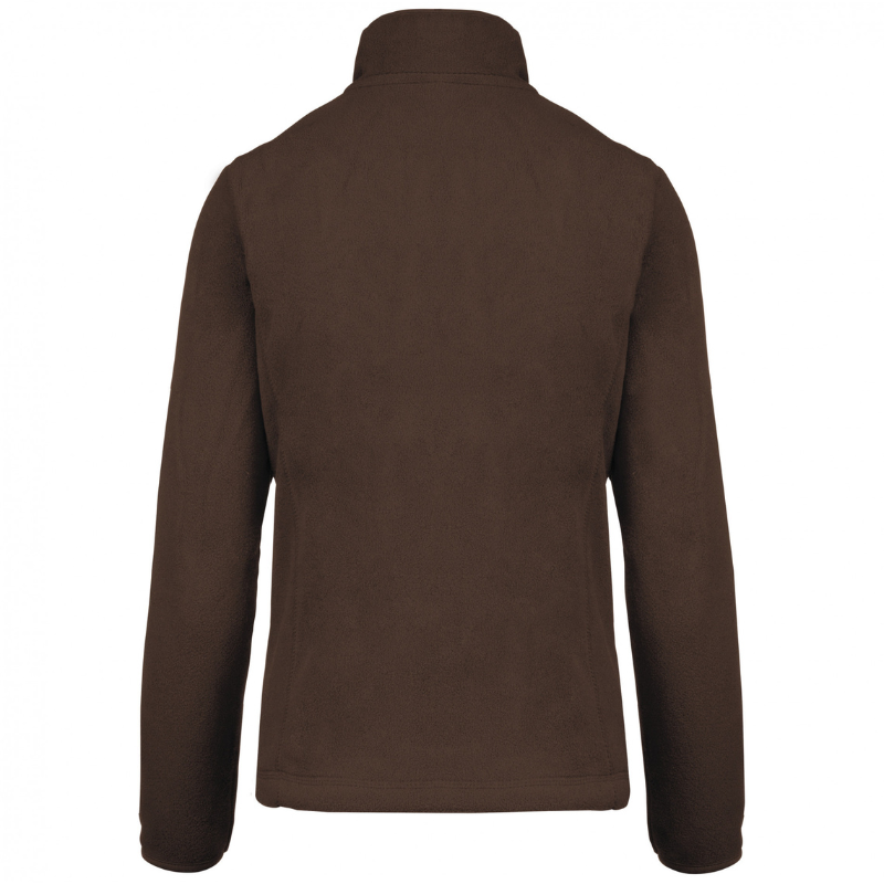Veste micropolaire marron légère femme Toptex