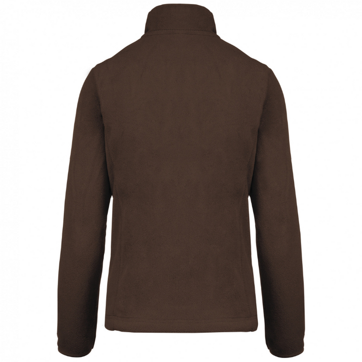 Veste micropolaire marron légère femme Toptex