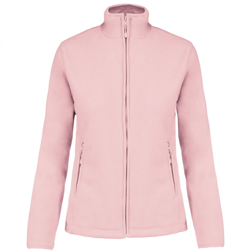 Veste micropolaire bleu ciel zippée femme Toptex