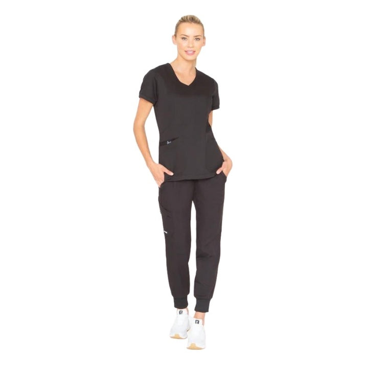 Pantalon noir femme milieu santé barco