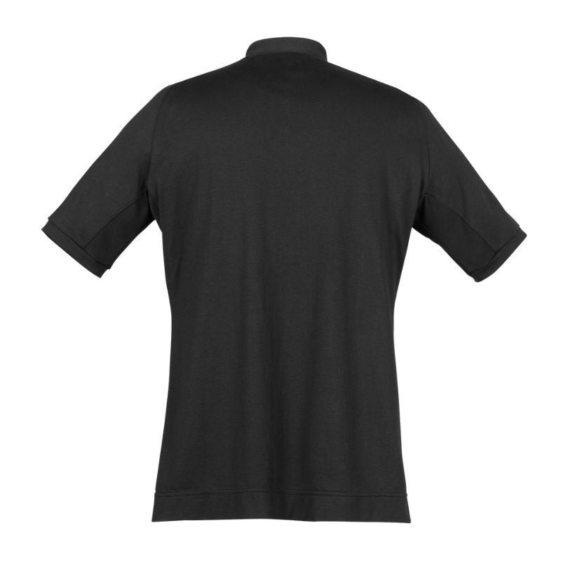 Veste de cuisine noire dessous-de-bras maille respirante homme Robur