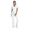 Tunique Médicale Femme Blanc Manches Courtes Lacées - GREY'S ANATOMY BY BARCO