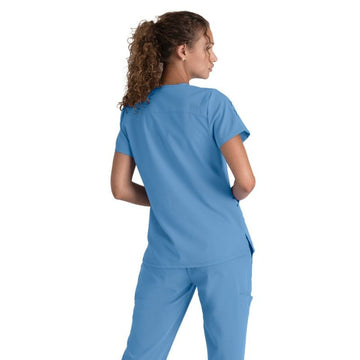 tunique médical femme bleu ciel grey's anatomy