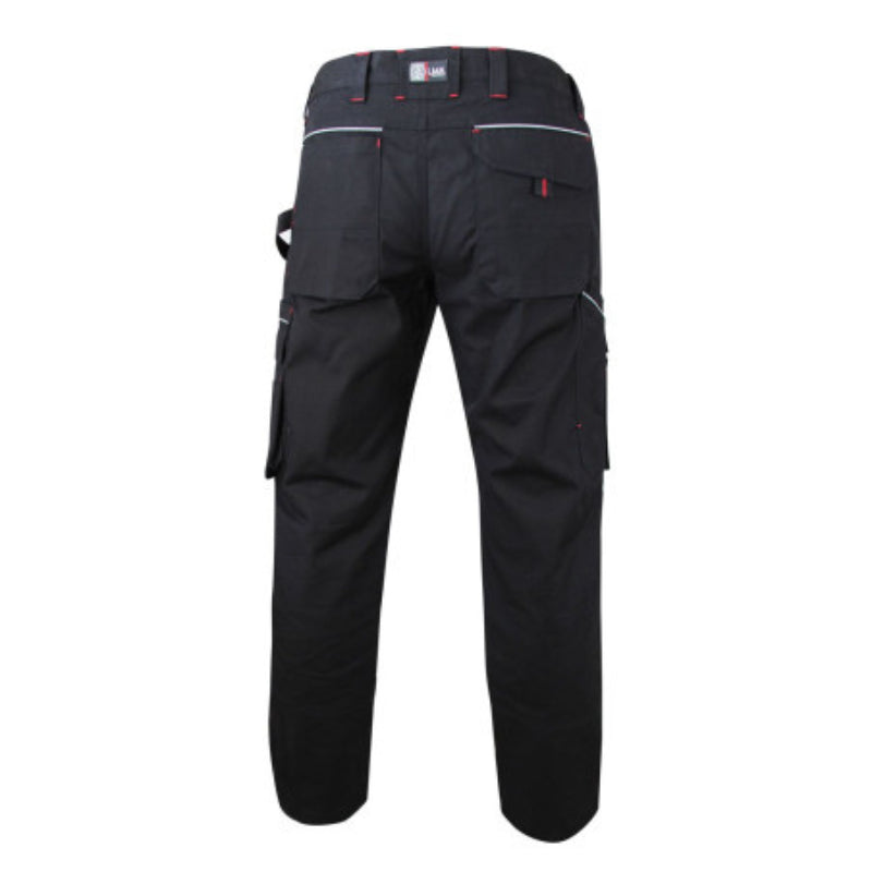Pantalon de travail emplacement outil zips spirale Basalte Lma