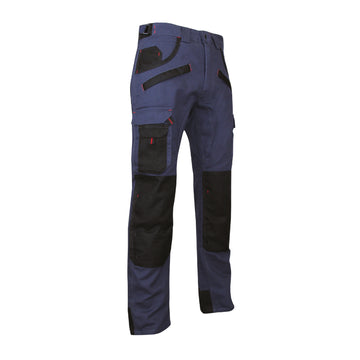 Pantalon professionnel bleu renforcé oxford 900D Briquet LMA