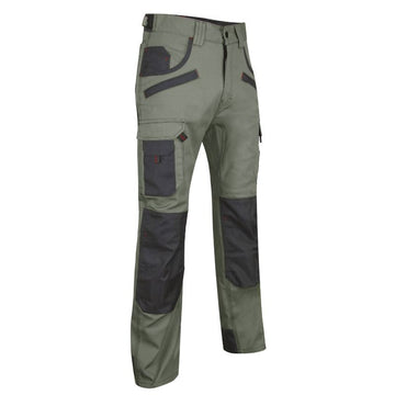 Pantalon professionnel de jardinier ceinture resserable élastiquée Secateur LMA