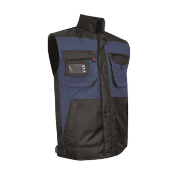 Bodywarmer de peintre sans manches porte badge Meche LMA