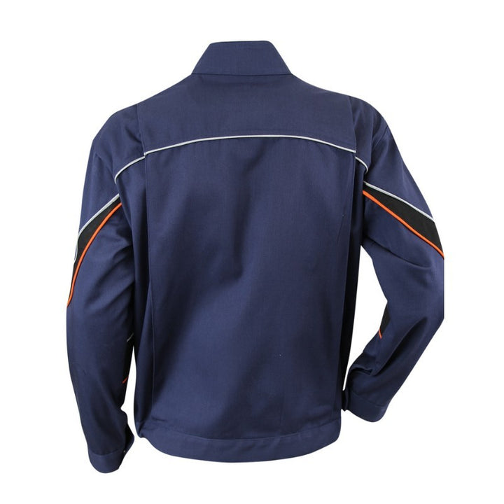 Blouson de travail professionnel bleu marine homme resistant Houe LMA