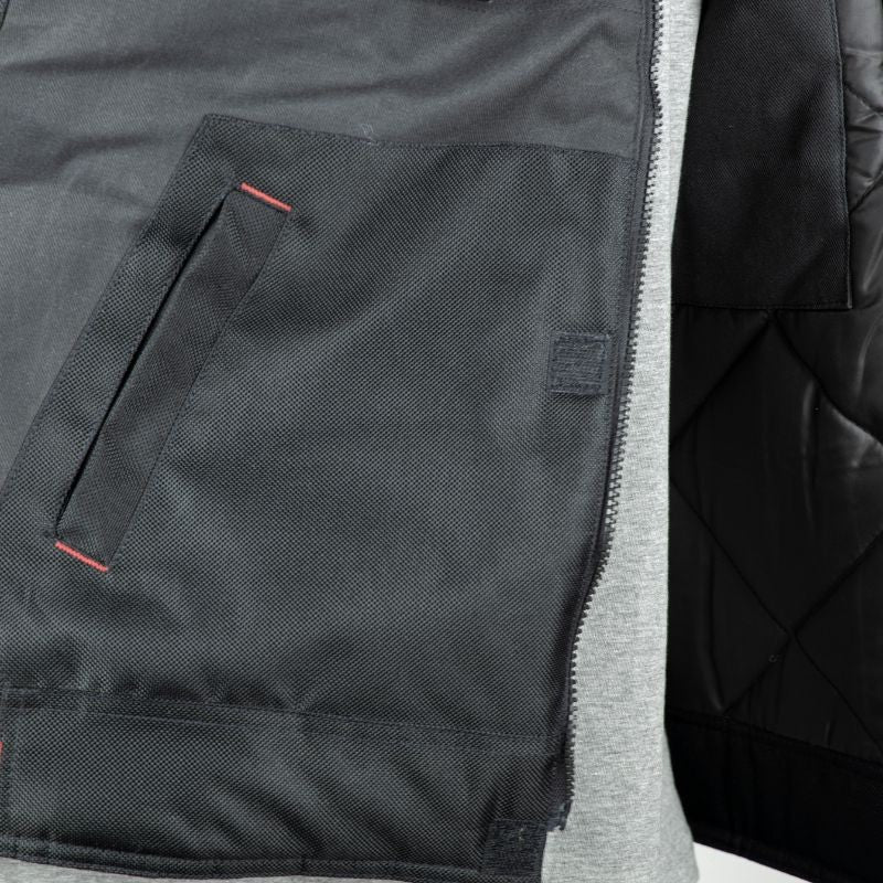 Zoom sur veste LMA sans manche