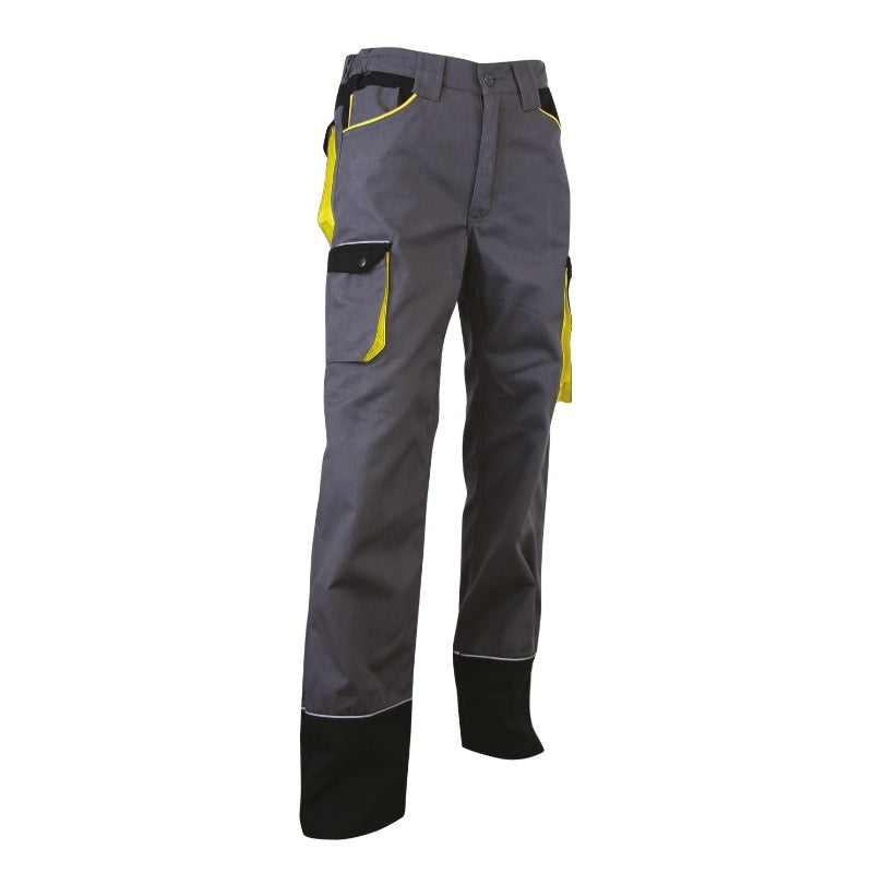 Pantalon de travail gris homme ouvrier bâtiment sechoir LMA Wokwear