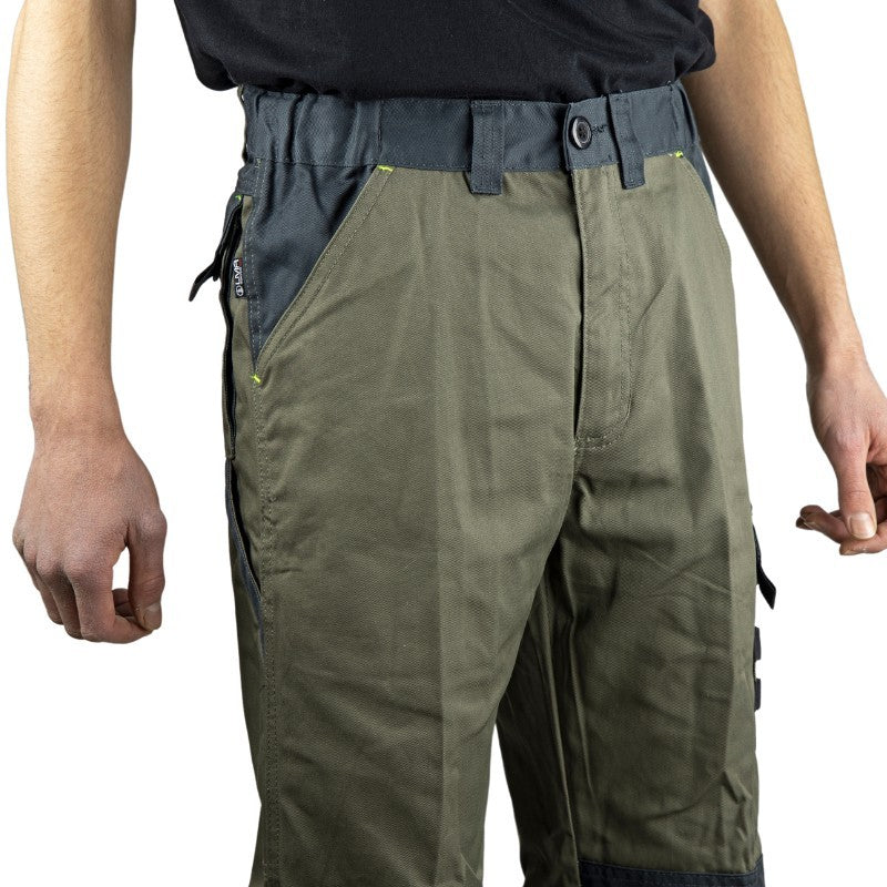 Pantalon LMa jardinier zoom devant