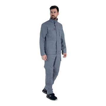 Blouson Homme Industrie Jaspe P/C Gris Acier - ADOLPHE LAFONT - 2