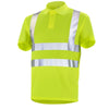 Polo Jaune Fluo Avec Bandes Rétro Réfléchissantes - CEPOVETT