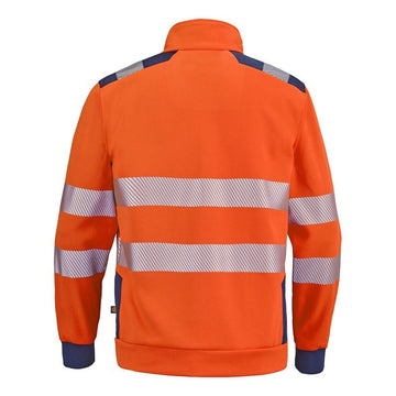 Dos pull de travail orange haute visibilité Cepovett