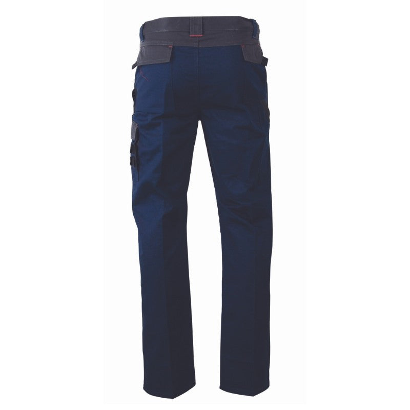 Pantalon de Travail Homme Multipoches Volt Bicolore - LMA - 2