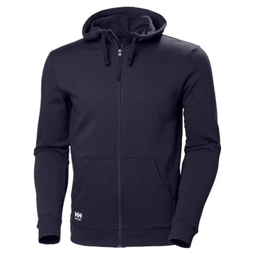 Hoodie Zip Manchester Homme Bleu marine - HELLY HANSEN