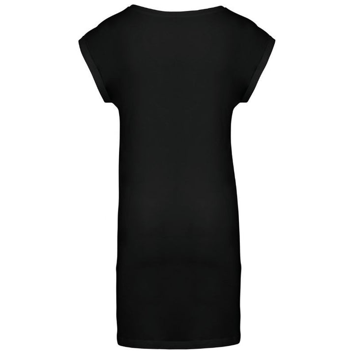 Tee-shirt Long Femme Noir