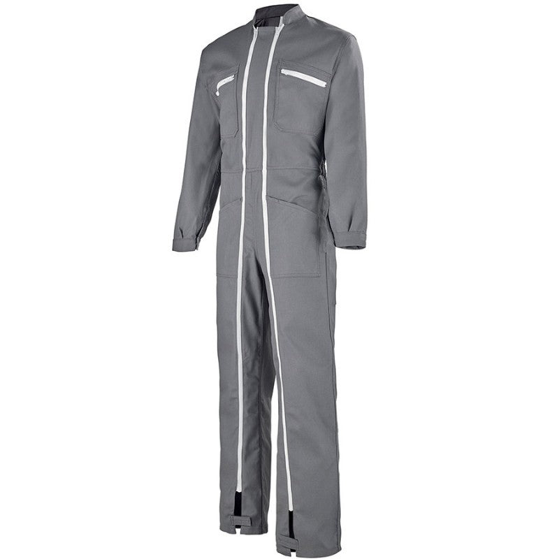 Combinaison De Travail Homme Fermeture Double Zip Gris Minéral - LAFONT