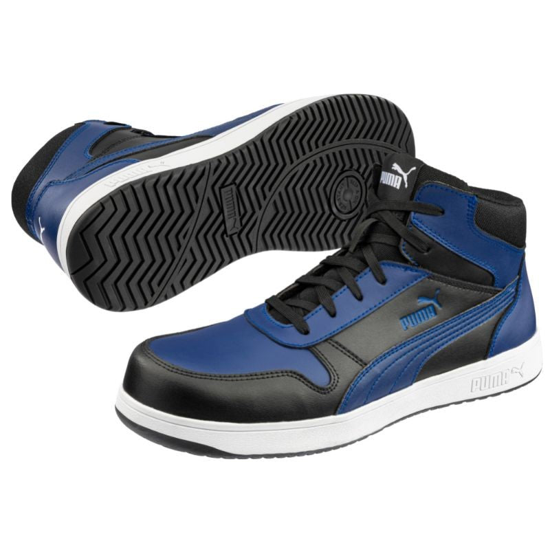 Baskets Frontcourt Puma bleu et noir