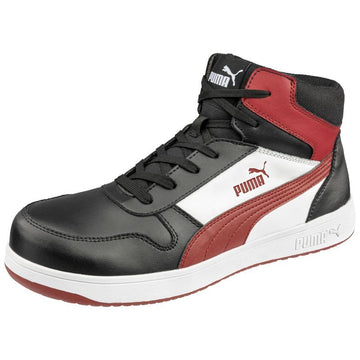 Basket de Sécurité Mixte Frontcourt Noire Blanche Rouge - PUMA