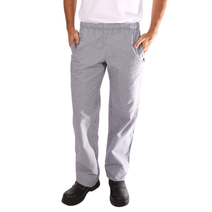 Pantalon couleur pied de poule REGLISSE