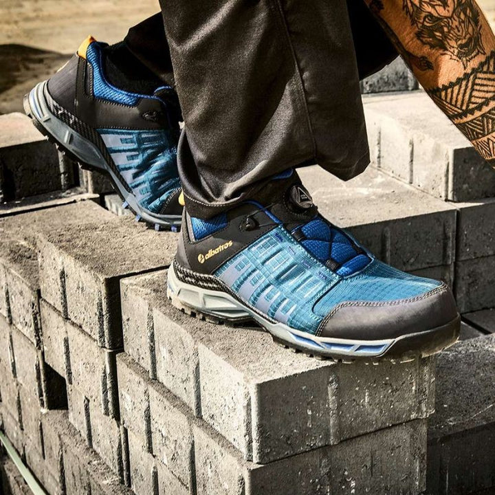 Basket de Sécurité Homme Basse Antalao QL Bleu- ALBATROS