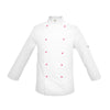 Veste de Cuisine Enfant Blanche Boutons Roses - MANELLI