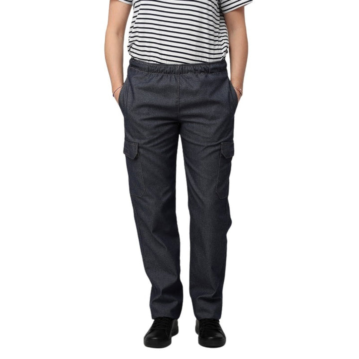 Pantalon Jean Cuisine Femme - MANELLI 2 poches côté devant