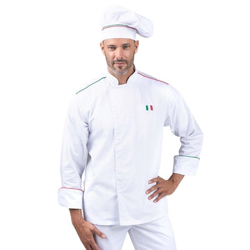 Toque de cuisine Napoli Blanc - MANELLI